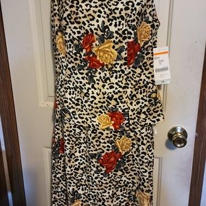 Sassy print 2 piece Dress